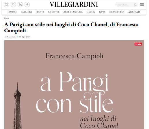 A Parigi con stile. Nei luoghi di Coco Chanel